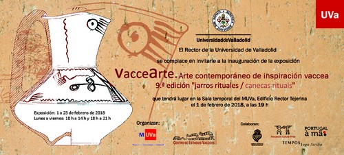 Invitación al acto de inauguración en la sede de Valladolid