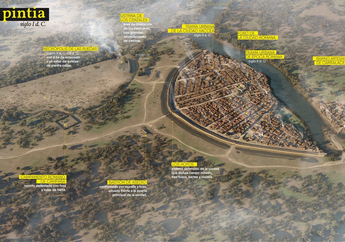 Reconstrucción 3D de la ciudad de Pintia (Iván Cuervo-CEVFW/UVa)